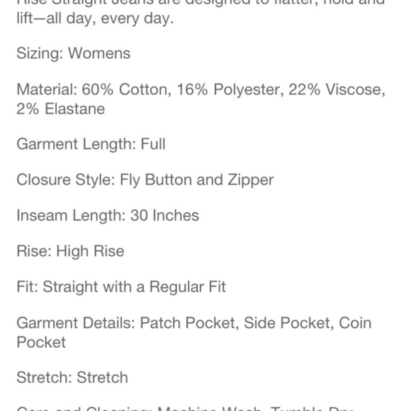 Levi's® Women's 724™M High-Rise Straight Jeans
- Slate Fixer 32
Nwt - Picture 4 of 7